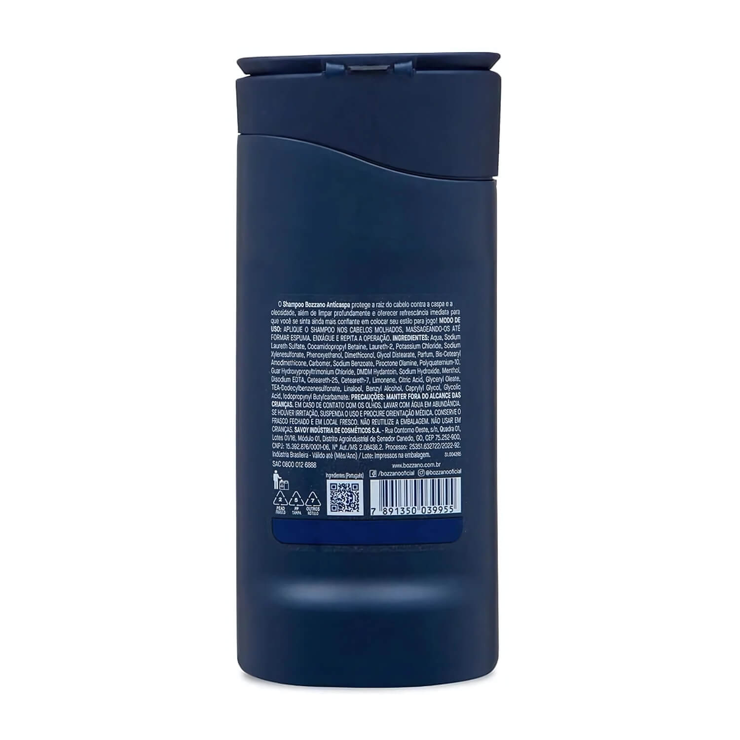 Shampoo para Cabelo Anticaspa 3x1 Bozzano 200ml — BOZZANO