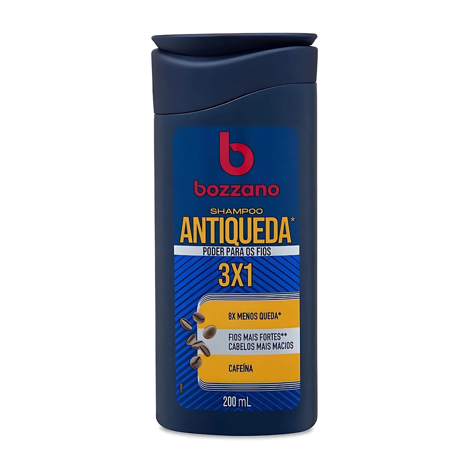 Shampoo para Cabelo Antiqueda 3x1 Bozzano 200ml — BOZZANO