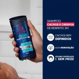 Shampoo para Cabelo Cachos e Crespos 3x1 Bozzano 200ml — BOZZANO