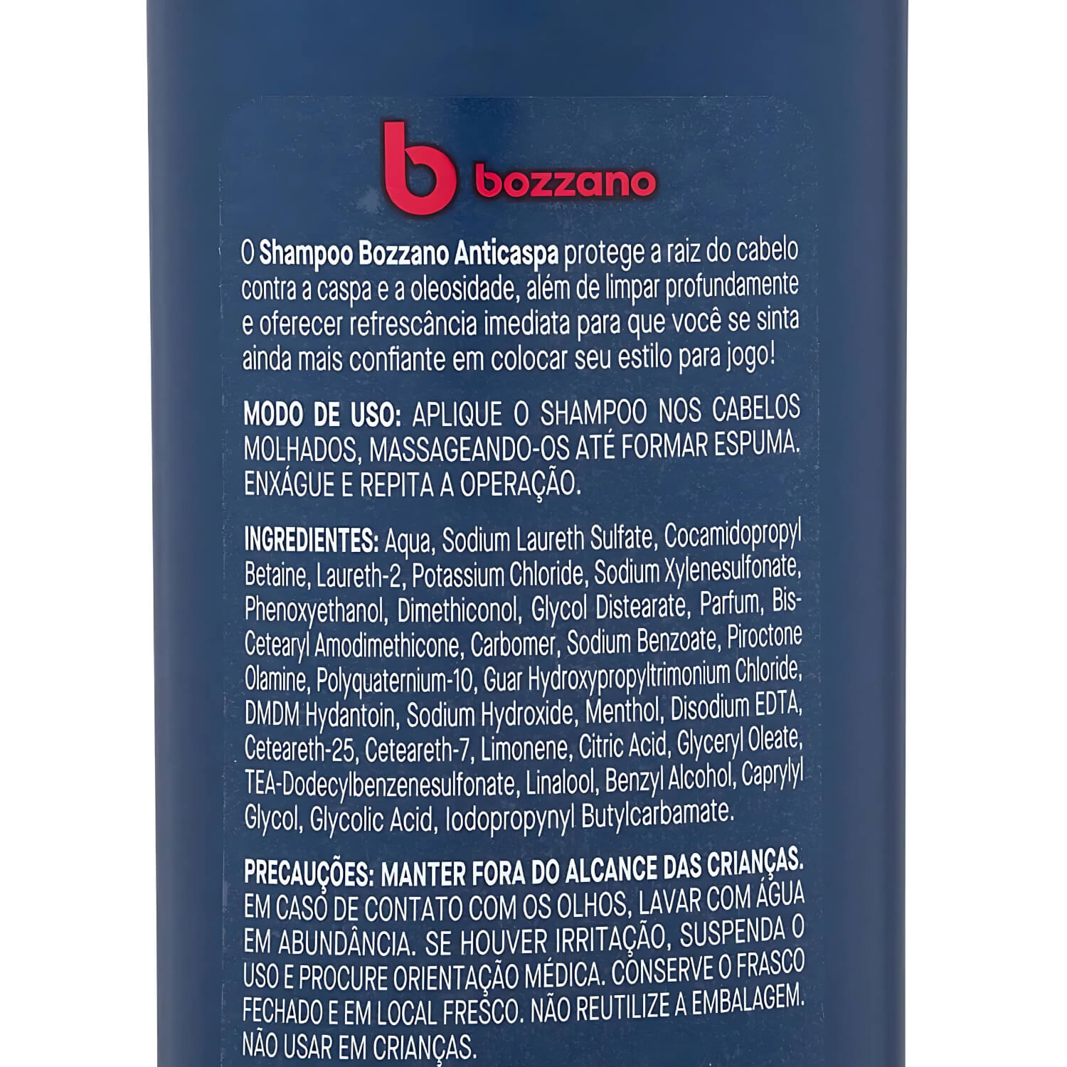 Kit 2 Unidades Shampoo para Cabelo Anticaspa 3x1 Bozzano 325ml — BOZZANO