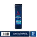 Shampoo para Cabelos com Cachos e Crespos 3x1 Bozzano 325ml — BOZZANO