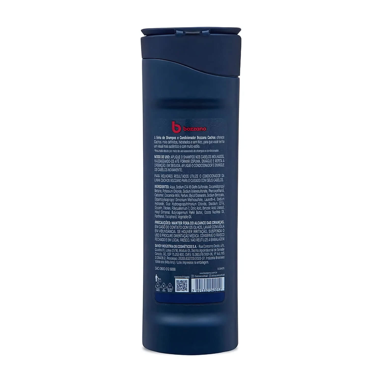 Shampoo para Cabelos com Cachos e Crespos 3x1 Bozzano 325ml — BOZZANO