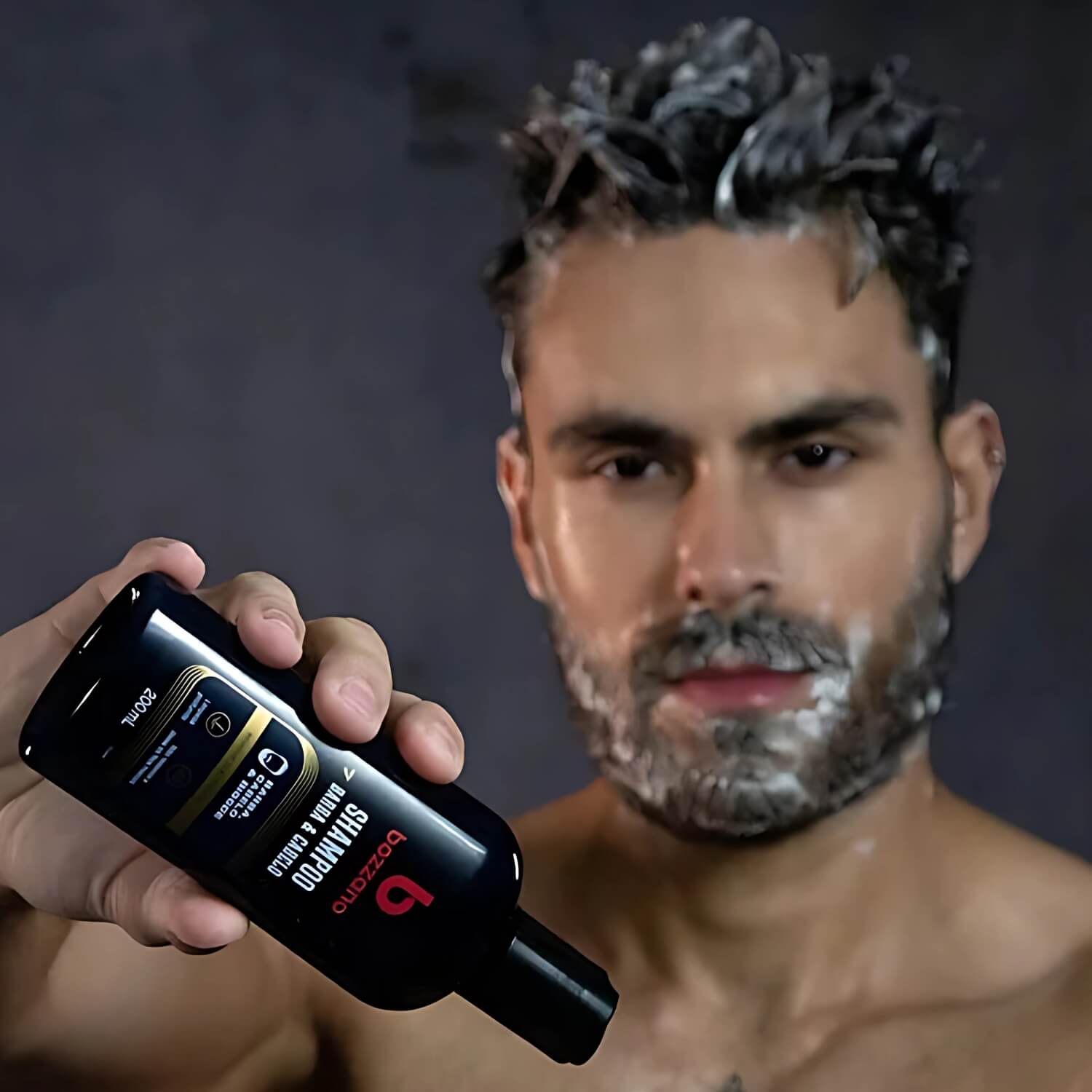 Shampoo para Barba, Cabelo e Bigode Bozzano 200ml — BOZZANO