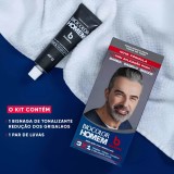 Tonalizante Biocolor Homem 3x1 Bozzano Redução de Grisalhos — BOZZANO