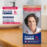Kit 3 Tonalizantes Biocolor Homem 3x1 Bozzano Louro Escuro — BOZZANO