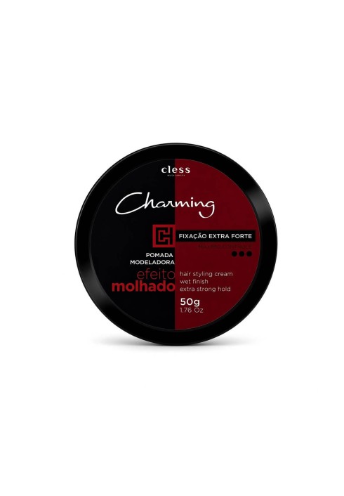Pomada Charming Cless Extra Forte Efeito Molhado 50g — CHARMING