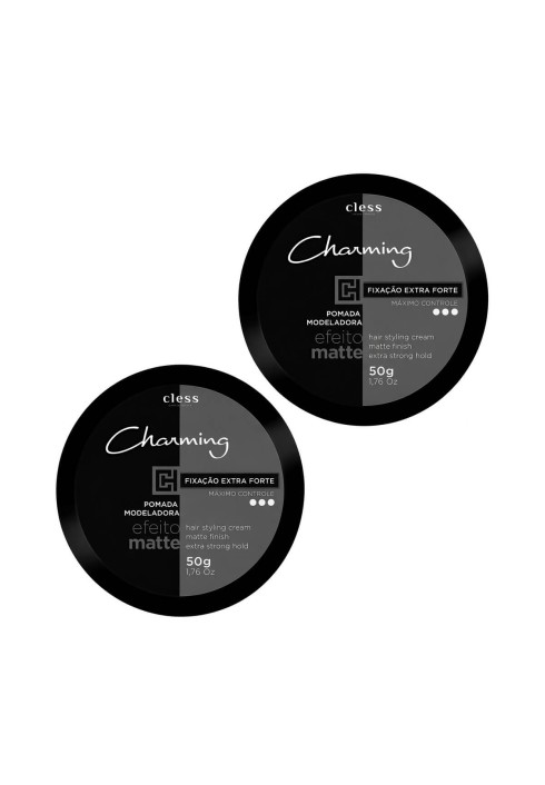 Kit 2 Modeladora Charming Matte Extra Forte — CHARMING