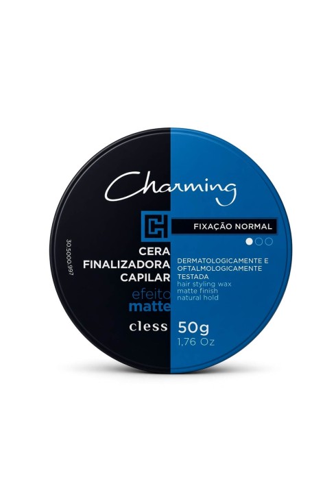 Pomada Modeladora Charming Cless Matte Fixação Normal 50g — CHARMING
