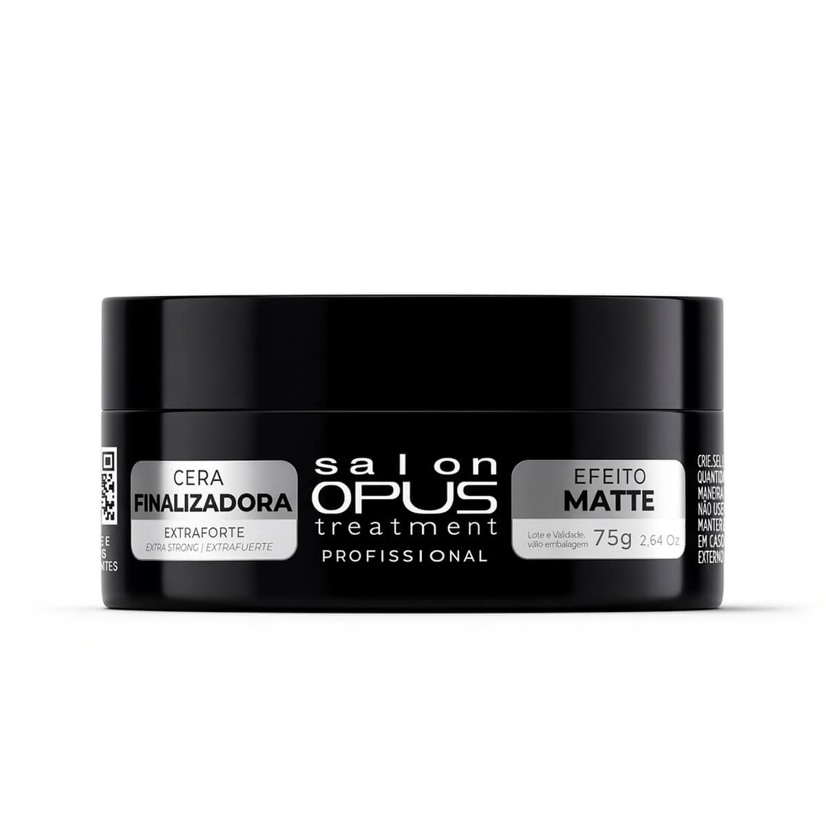Cera Modeladora Salon Opus Cless Matte Extra Forte 75g — CHARMING