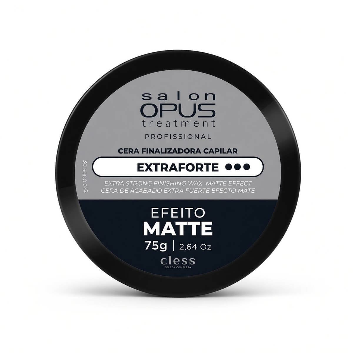 Cera Modeladora Salon Opus Cless Matte Extra Forte 75g — CHARMING