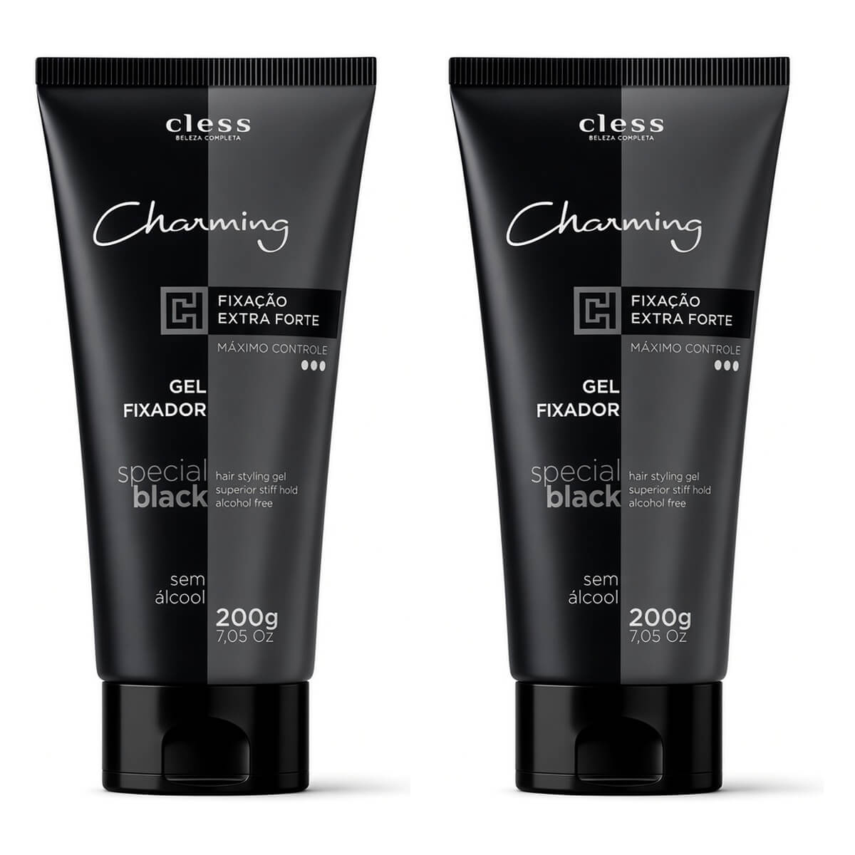 Kit 2 Gel Fixador Charming Cless Extra Forte — CHARMING