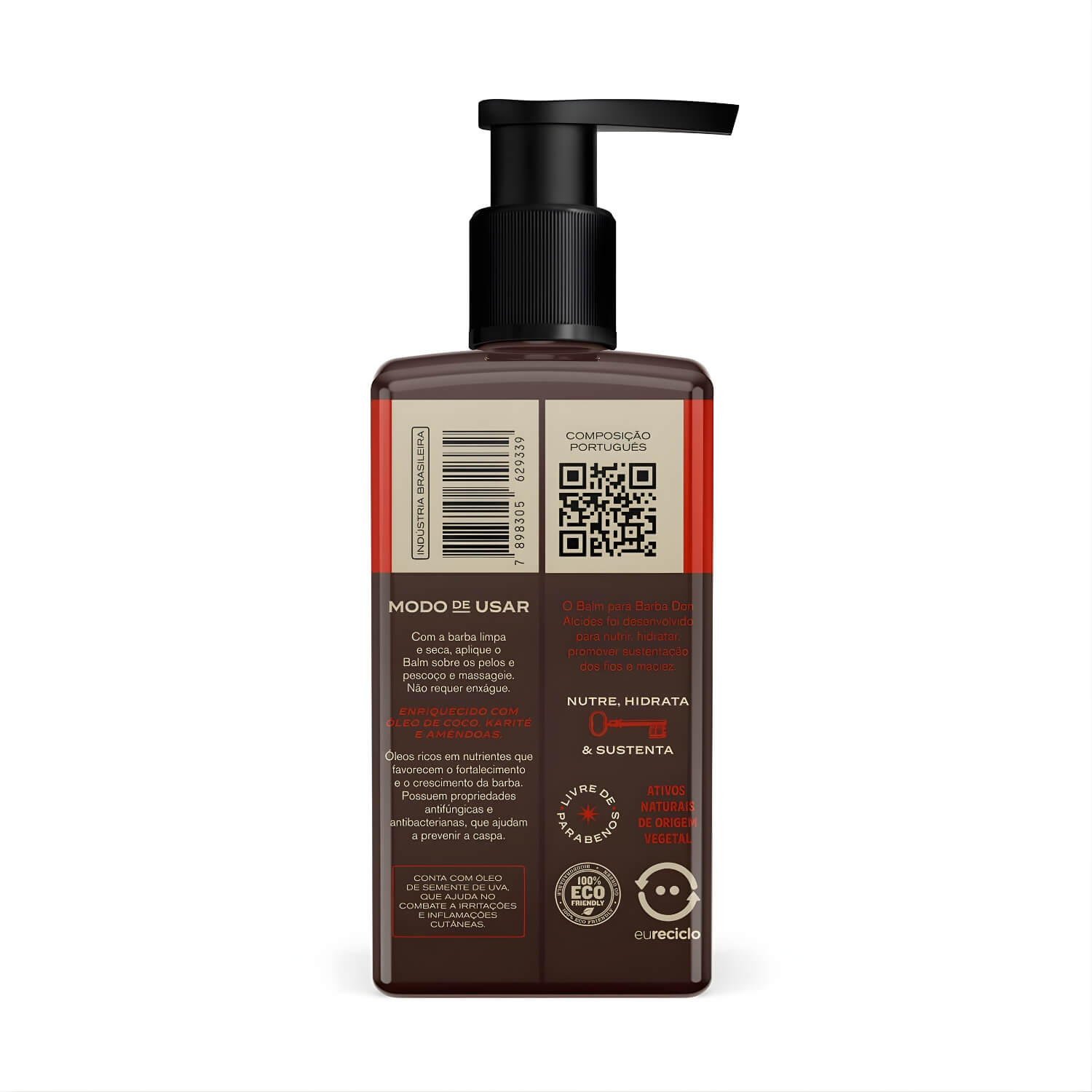 Kit Balm e Shampoo de Barba Don Alcides Calico Jack + Shampoo Anticaspa Bozzano — DON ALCIDES