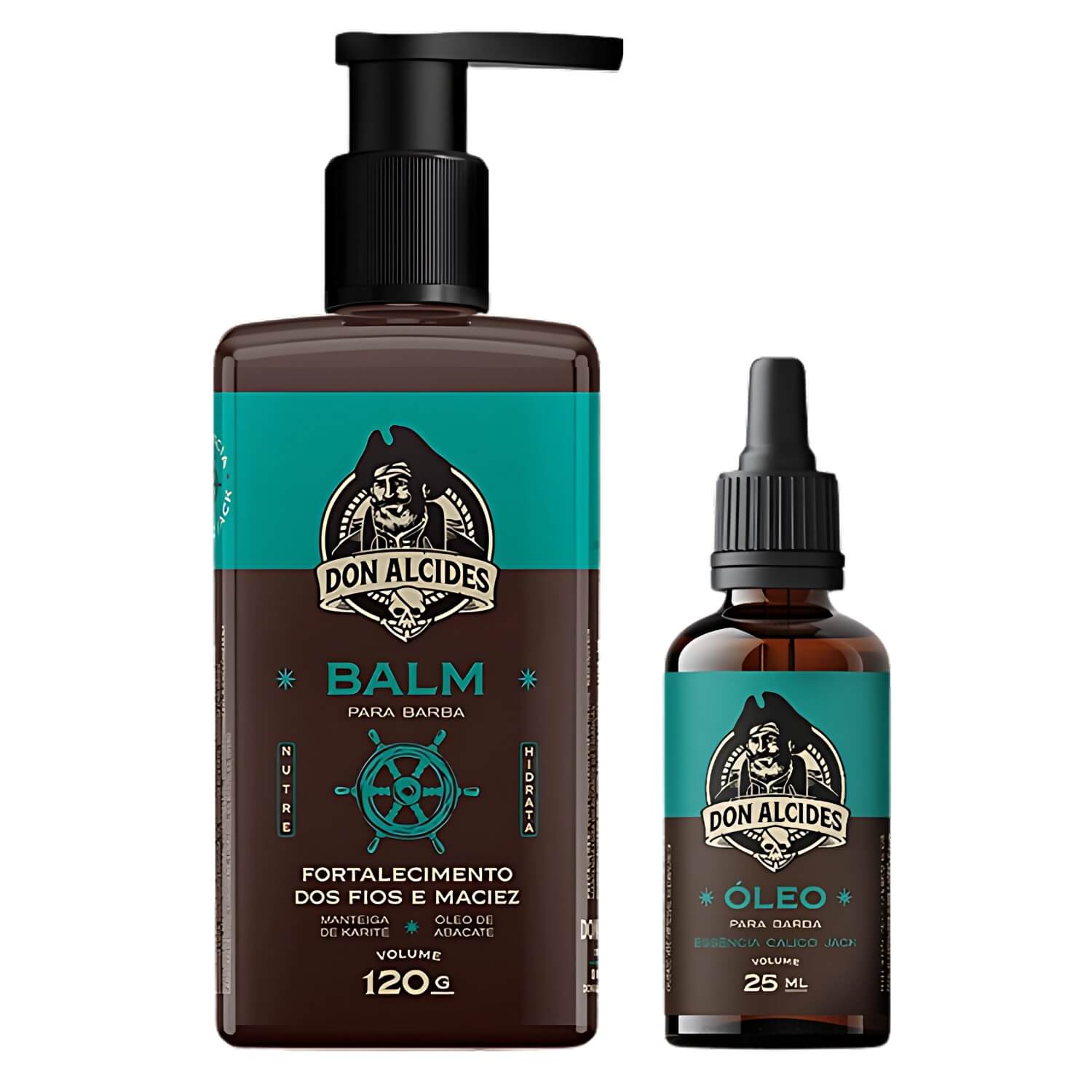 Kit para Barba - Balm + Óleo Don Alcides Calico Jack — DON ALCIDES
