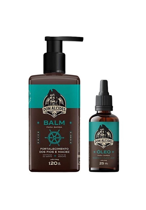 Kit para Barba - Balm + Óleo Don Alcides Calico Jack — DON ALCIDES