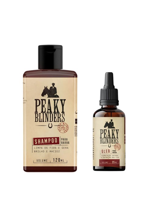 Kit para Barba - Shampoo + Óleo Don Alcides Peaky Blinders — DON ALCIDES