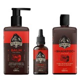 Kit para Barba Shampoo + Balm + Oleo Don Alcides Barba Negra — DON ALCIDES