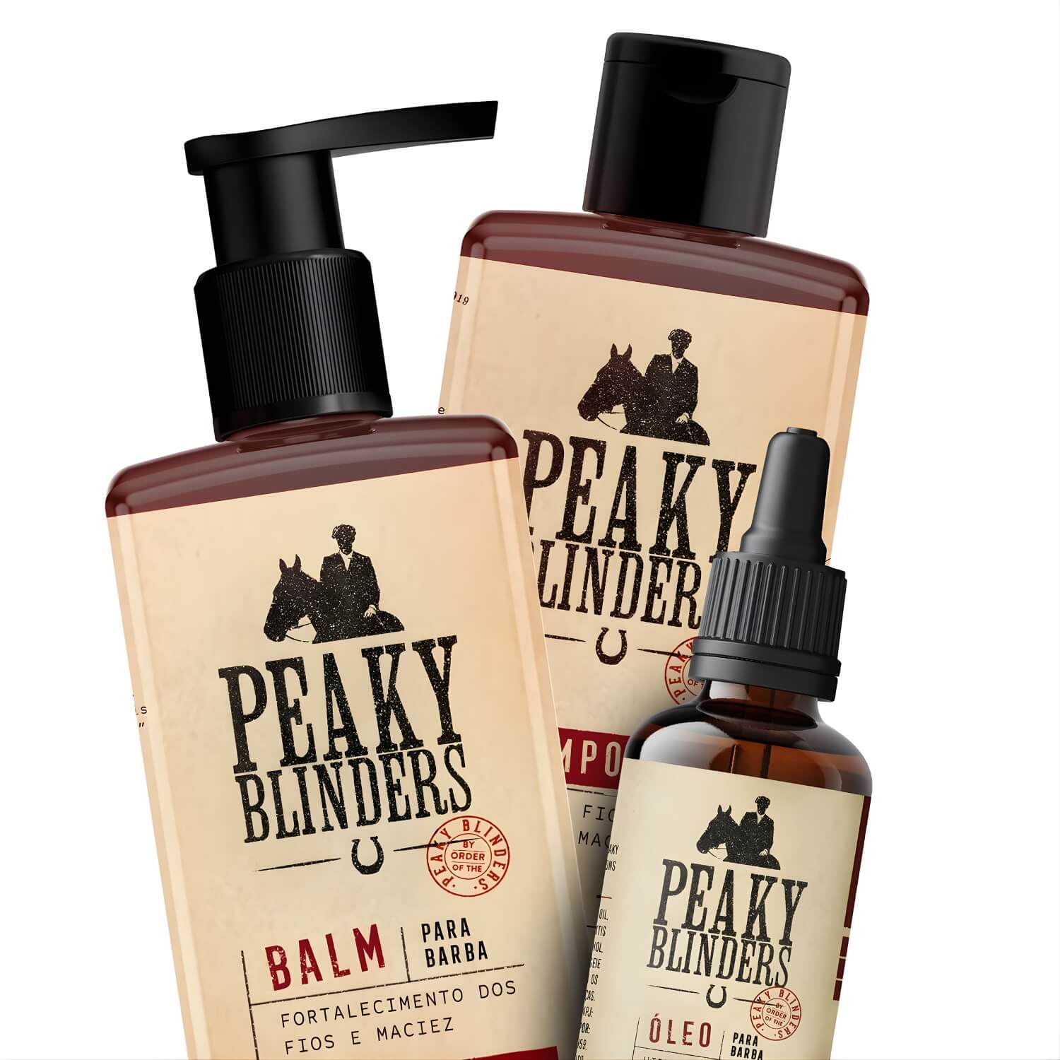 Kit para Barba Shampoo Balm Óleo Don Alcides Peaky Blinders — DON ALCIDES