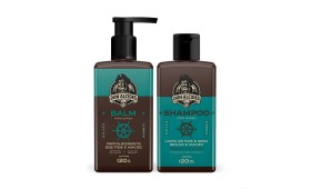 Kit para Barba Shampoo + Balm Don Alcides Calico Jack