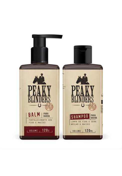 Kit para Barba - Balm e Shampoo Don Alcides Peaky Blinders — DON ALCIDES