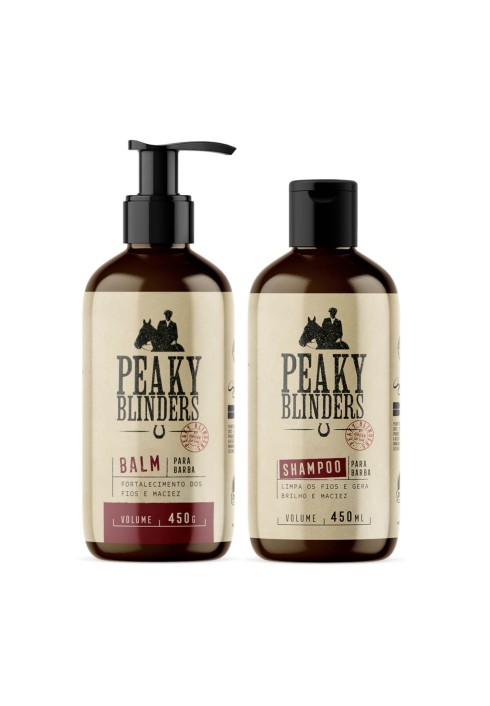 Kit para Barba Balm E Shampoo Don Alcides 450 Peaky Blinders — DON ALCIDES