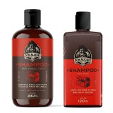 Shampoo de Barba + Shampoo de Cabelo Don Alcides Barba Negra — DON ALCIDES
