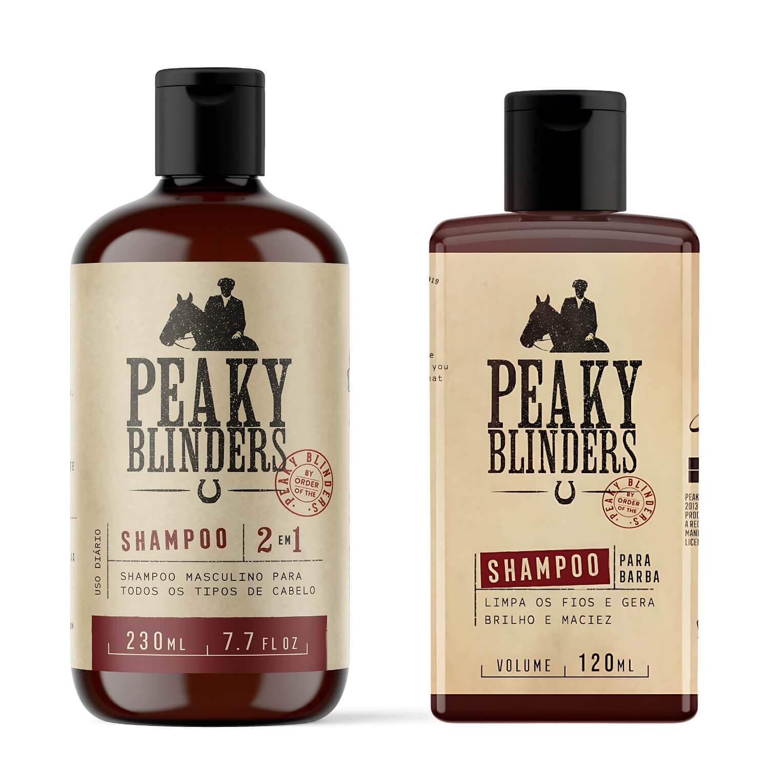 Shampoo de Barba + Shampoo Cabelo Don Alcides Peaky Blinders — DON ALCIDES