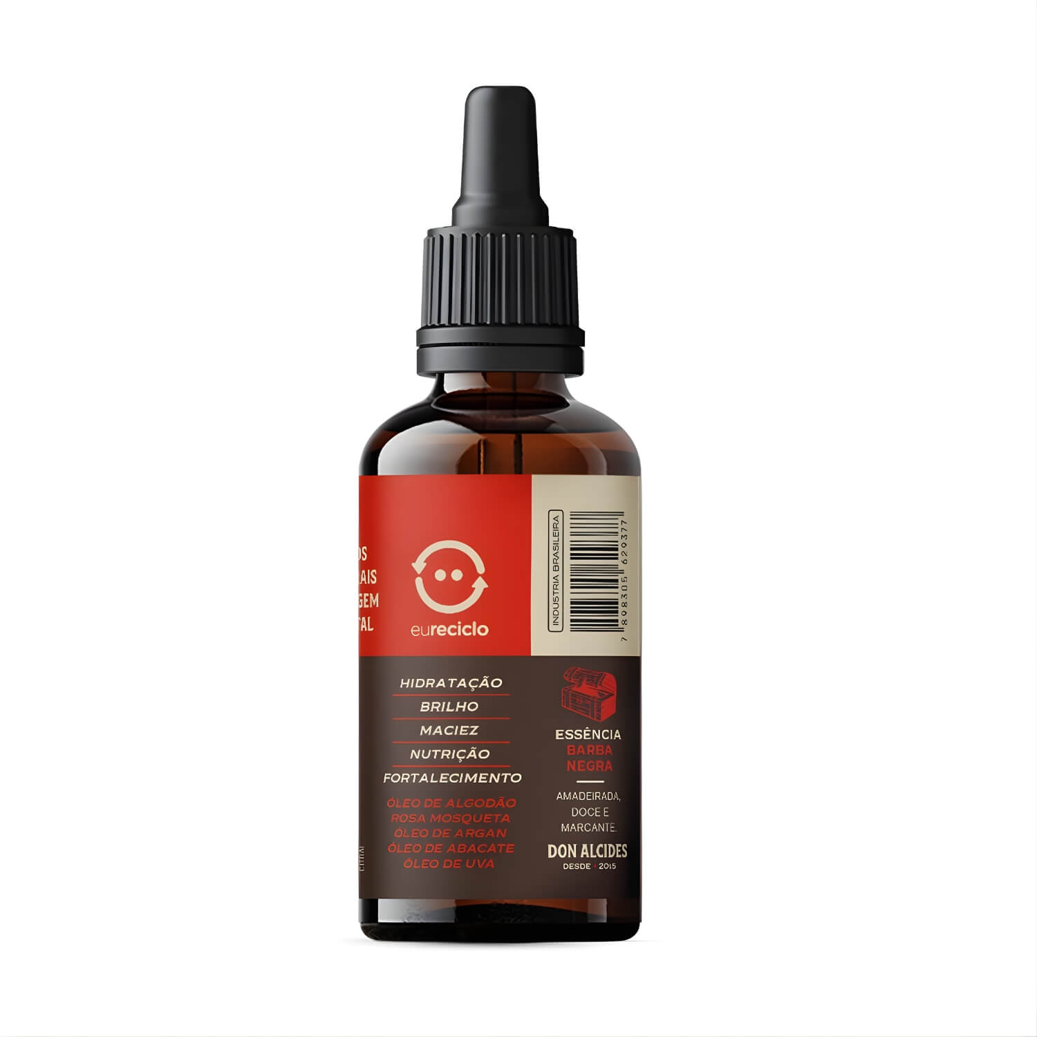 Óleo para Barba Don Alcides Barba Negra 25ml — DON ALCIDES