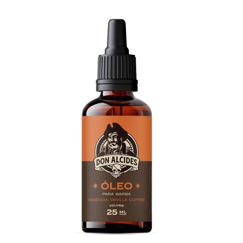 Óleo para Barba Don Alcides Coffee 25ml Café