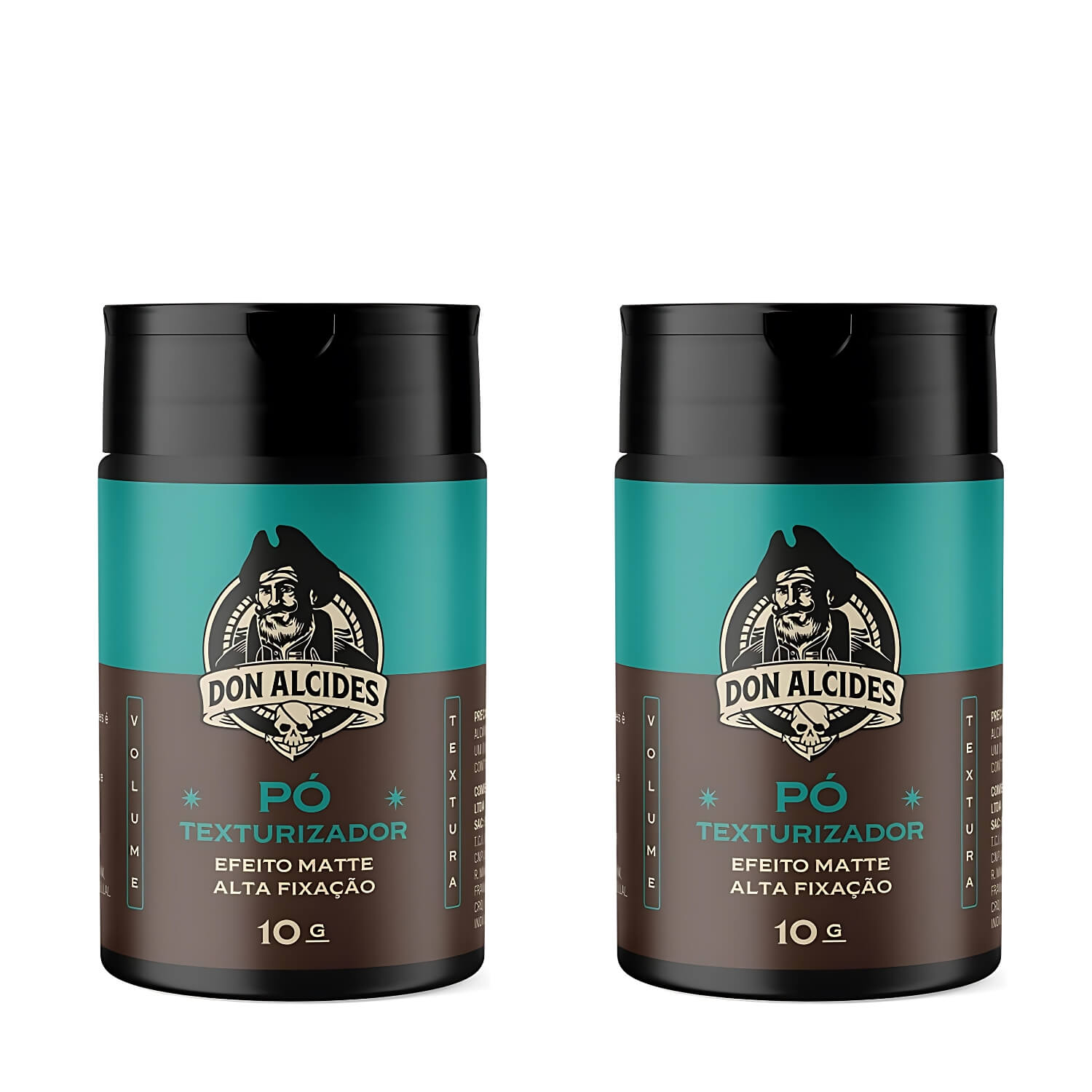Pomada em Pó Don Alcides Calico Jack Matte Fixação Forte 2un — DON ALCIDES