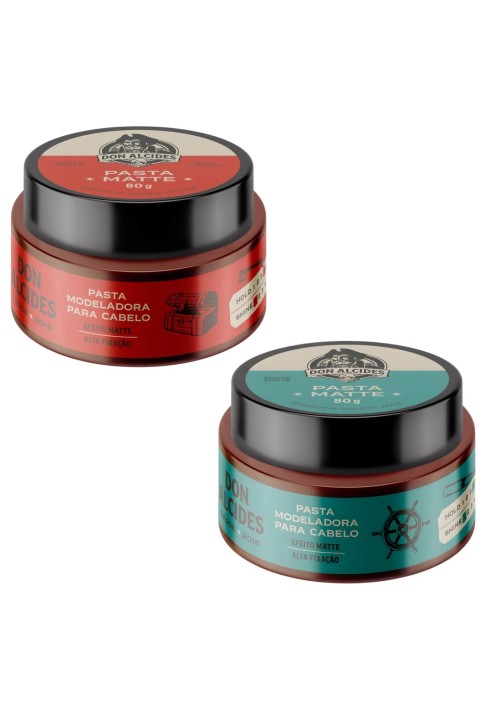 Pasta Modeladora Don Alcides Matte Calico Jack E Barba Negra — DON ALCIDES