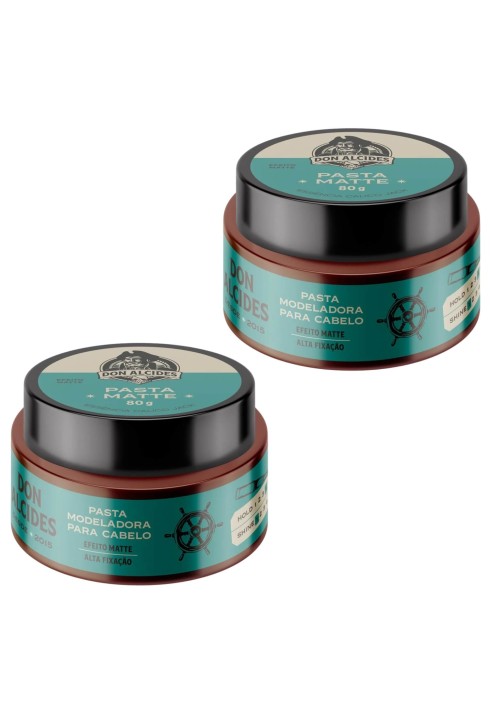 Pasta Modeladora Don Alcides Calico Jack Matte 80g - 2 un — DON ALCIDES