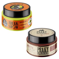 Pasta Modeladora Don Alcides Matte Freak Show e Peaky Blinders