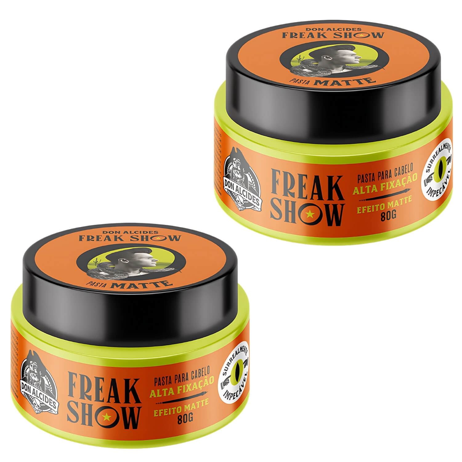 Pomada para Cabelo Efeito Matte Don Alcides Freak Show - 2un — DON ALCIDES