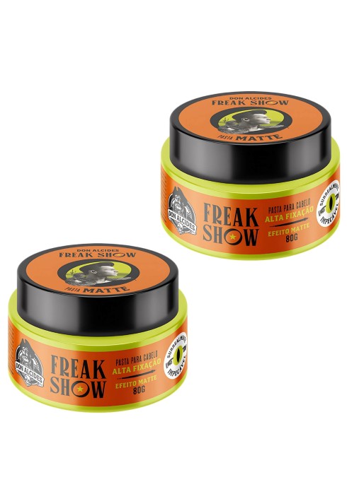Pomada para Cabelo Efeito Matte Don Alcides Freak Show - 2un — DON ALCIDES
