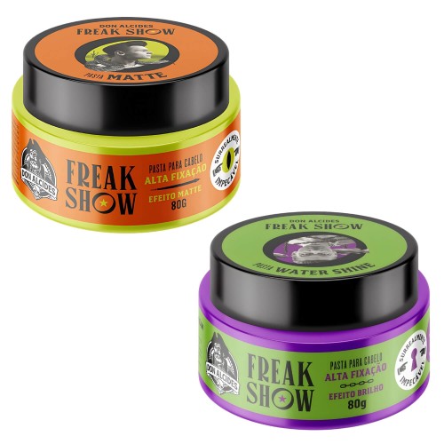 Pomada para Cabelo Don Alcides Freak Show - Efeito Matte E Brilho Alta Fixação