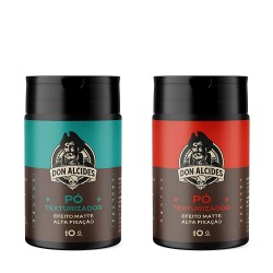 Kit Pomada Em Pó Don Alcides - Barba Negra E Calico Jack