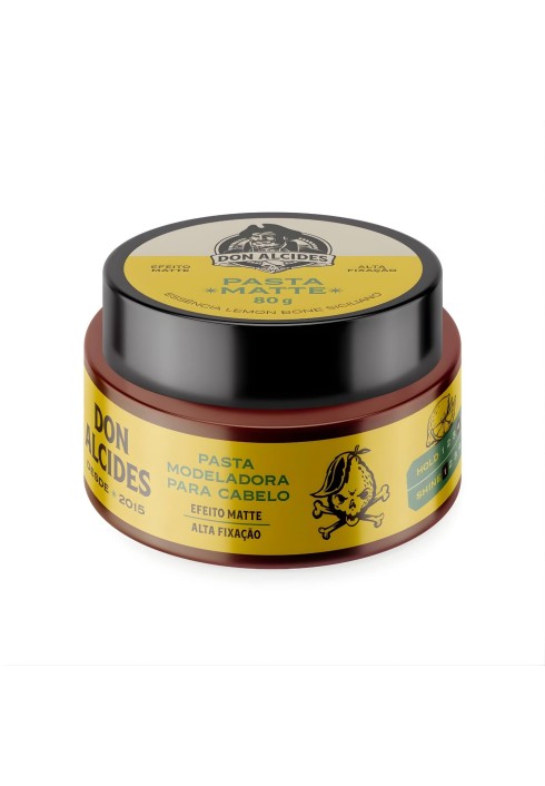 Pomada Capilar Don Alcides Efeito Matte Lemon Bone Siciliano 80g — DON ALCIDES