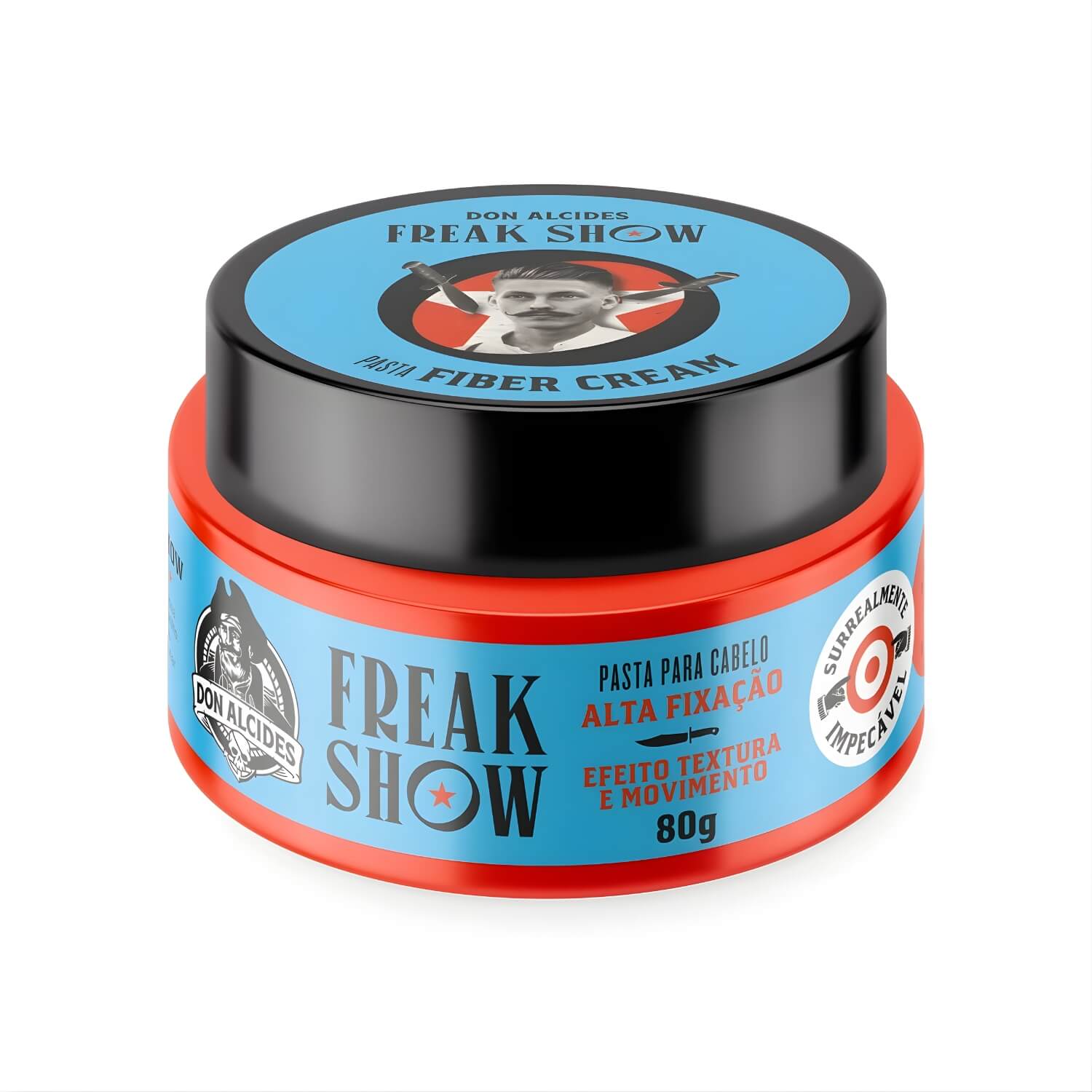 Pomada para Cabelo Don Alcides Fiber Cream Freak Show 80g — DON ALCIDES