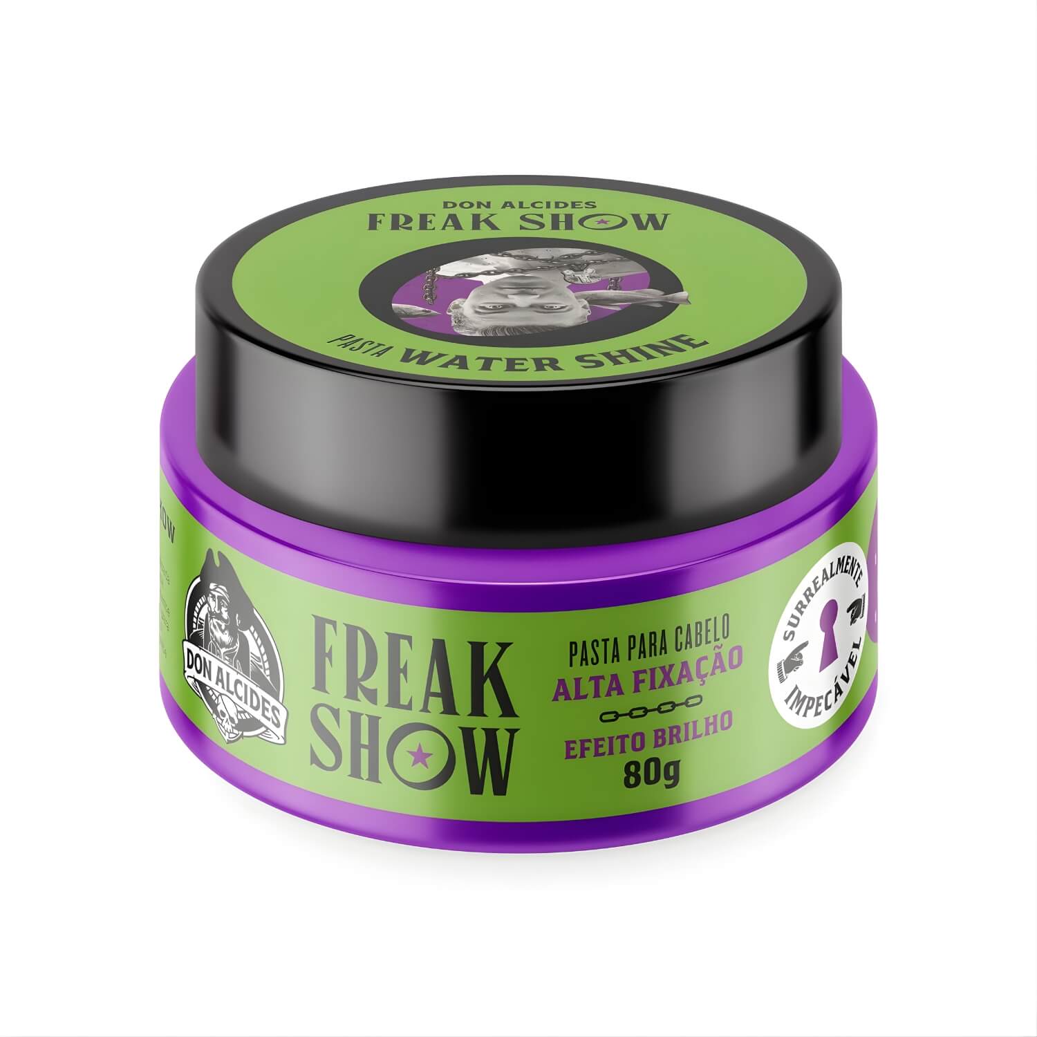 Pomada para Cabelo Don Alcides Freak Show - Efeito Matte E Brilho Alta Fixação — DON ALCIDES