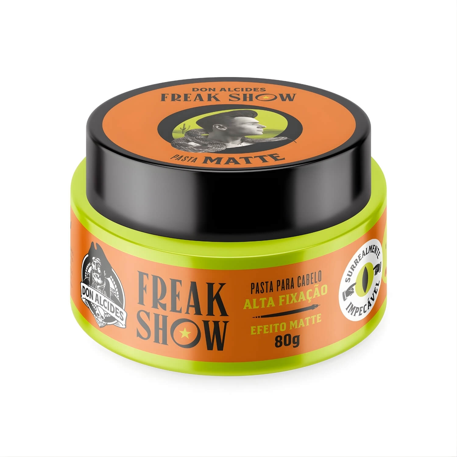 Pomada para Cabelo Don Alcides Freak Show - Efeito Matte E Brilho Alta Fixação — DON ALCIDES