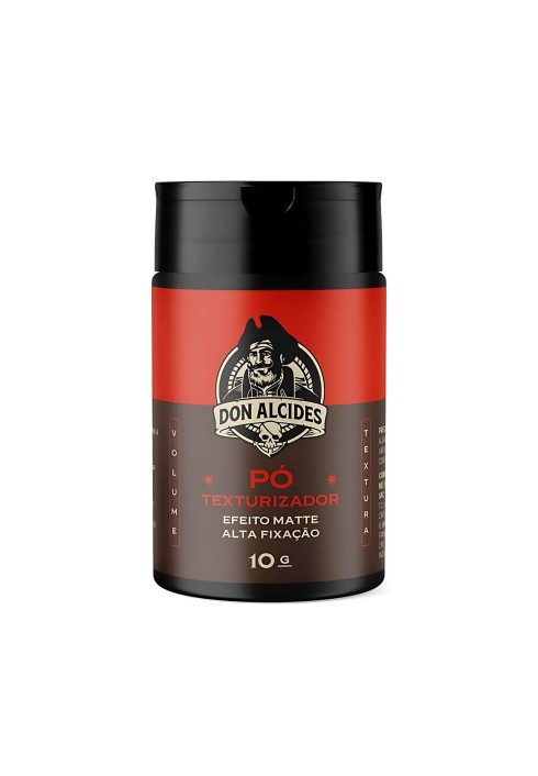 Pomada em Pó Don Alcides Matte Barba Negra 10g Fixação Forte — DON ALCIDES