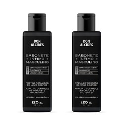 Sabonete Íntimo Masculino Don Alcides  Sem Perfume - Kit 2un