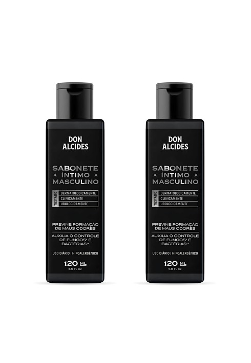 Sabonete Íntimo Masculino Don Alcides  Sem Perfume - Kit 2un — DON ALCIDES