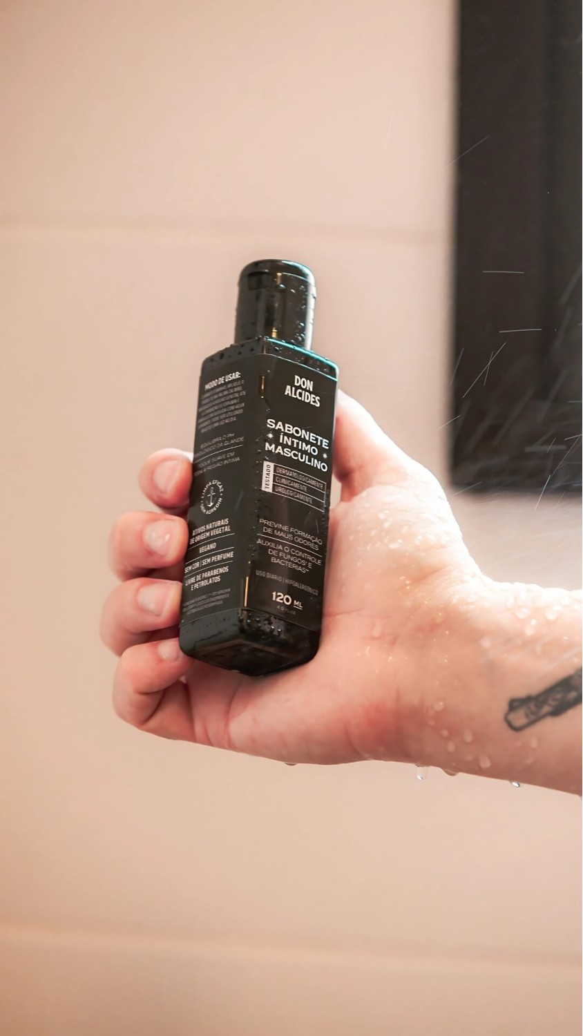 Sabonete Íntimo Masculino Don Alcides  Sem Perfume - Kit 2un — DON ALCIDES