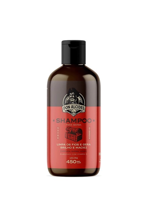 Shampoo para Barba Don Alcides Barba Negra 450ml — DON ALCIDES