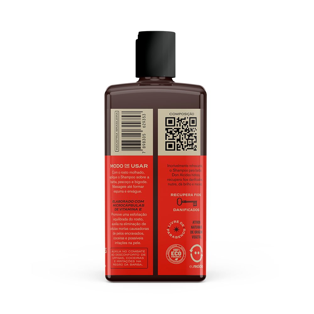Kit Shampoo para Barba Don Alcides Calico Jack e Barba Negra — DON ALCIDES