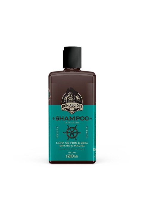 Shampoo para Barba Don Alcides Calico Jack 120ml — DON ALCIDES