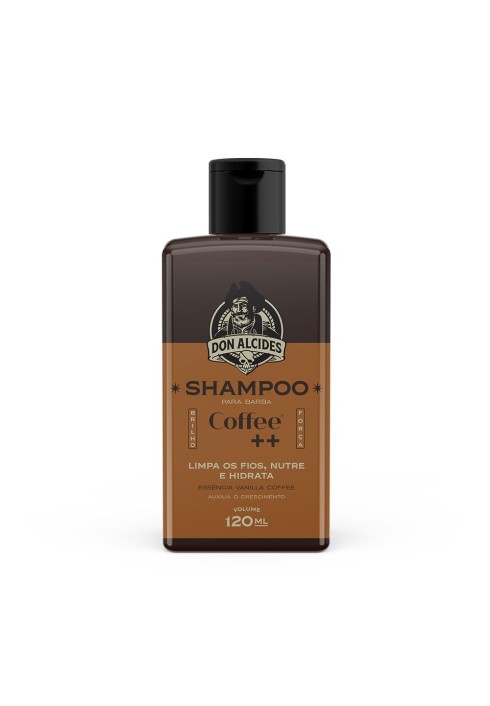 Shampoo para Barba Don Alcides Coffee 120ml Café — DON ALCIDES