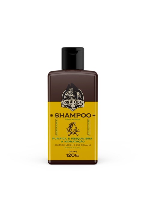Shampoo para Barba Don Alcides Lemon Bone 120ml — DON ALCIDES