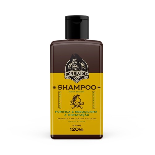 Shampoo para Barba Don Alcides Lemon Bone 120ml